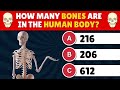 Can You Pass This Human Body Quiz 🧠 Take This Question Anatomy Quiz! 🙆♂️