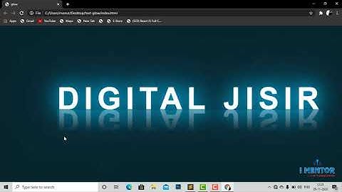 CSS Tubelight  Glowing Text Animation Effects | CSS Glowing Effects