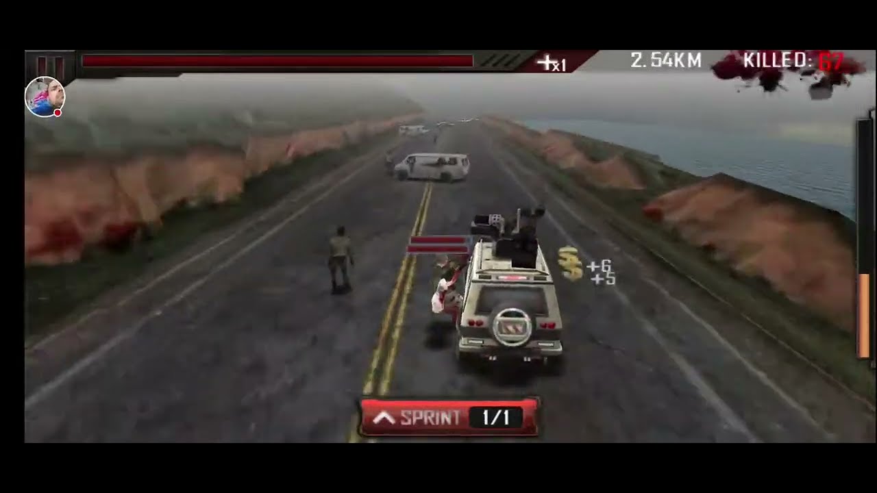 Zombie Road Kill 3D endless mode