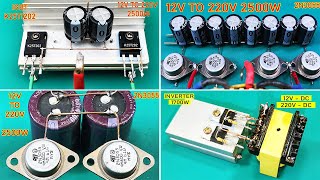 Inverter 12v to 220v, NO IC, top 5 video, Inventor101 #17