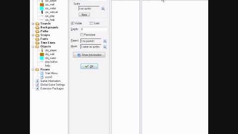 Game Maker: Basic Start Menu