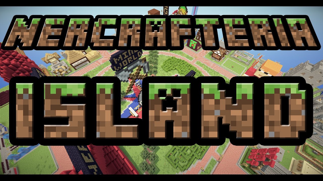 Nerdcrafteria Island (Cover of Hank Green's Nerdfighteria Island)
