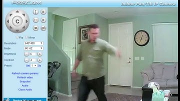 Foscam nVision FI8910W Quality Demonstration