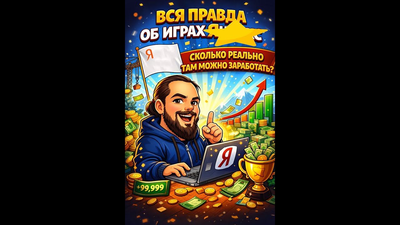 Вся правда о Яндекс Играх сколько РЕАЛЬНО можно заработать