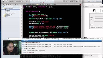 3-4 Creating Custom Class http://iPhoneYo.com - iPhone Programming Screencasts