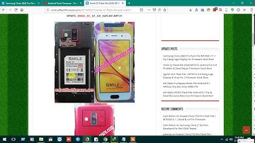 Smile Q1 Flash File (EXD) MT6572 Android 6.0 Lcd Problem & Dead Repair Firmware Stock Rom