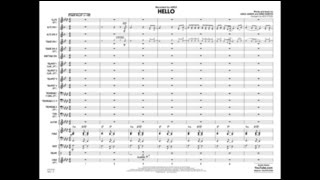 Hello by Adele Adkins and Greg Kurstin/arr. Rick Stitzel chords