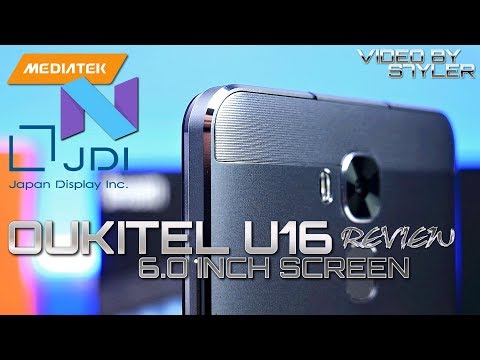 OUKITEL U16 Max (Review) Big 6.0" 📱 Budget Smartphone with Android 7.0