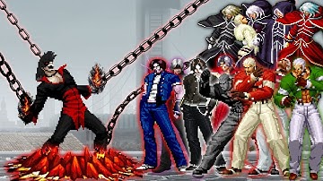 [Mugen KOF] Code C YagEvil Vs Yashiro Nanakase, Kyo Kusanagi, Boss Igniz