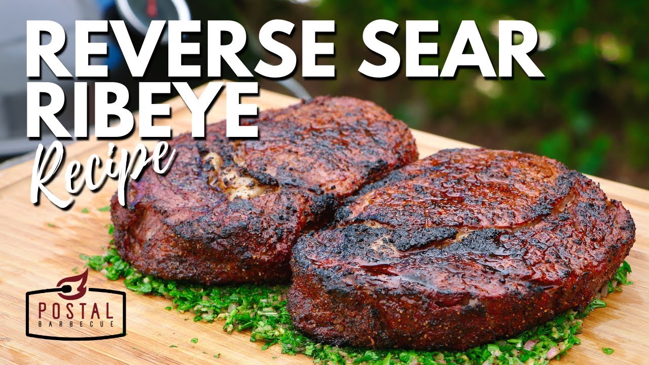 Reverse Sear Ribeye Steak With Board Sauce Recipe – How to Grill Ribeye Steak