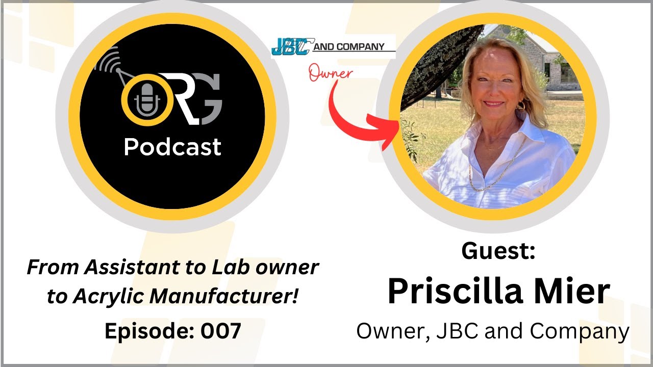 Eps 007 "From Assistant to Lab to Manufacturer" Guest Priscilla Mier of JBC and Company YouTube