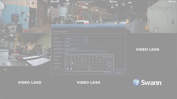 Swann DVR Security System Setup Wizard - initial setup