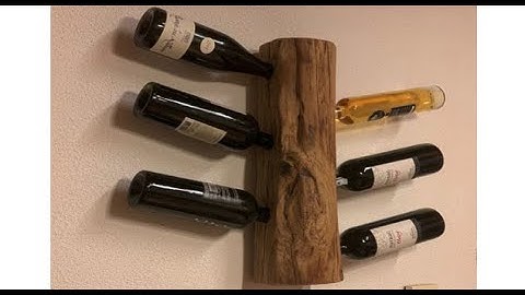 Wine Rack - DIY Wine Bottle Rack