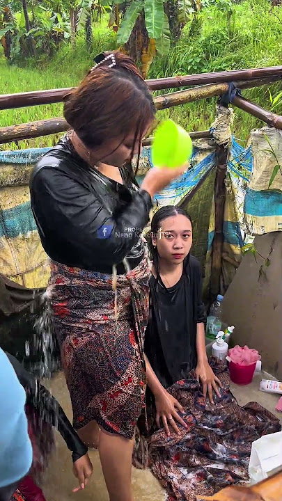 ngintip janda sama gadis lagi mandi #gadisdesa #jandadesa