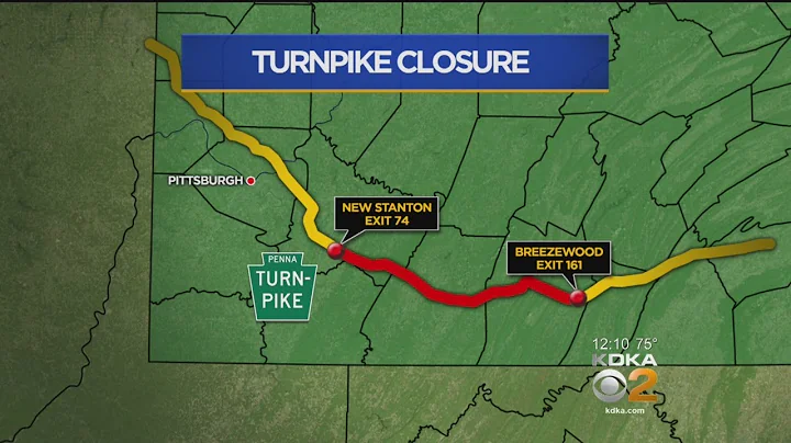 Section Of Pa. Turnpike Temporarily Closing For Bridge Construction