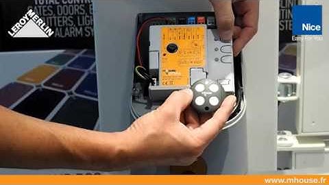 Effacer une télécommande en mode 1 - Mhouse GTX4