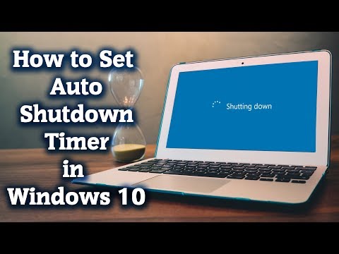 Video: How To Shutdown Computer By Timer
