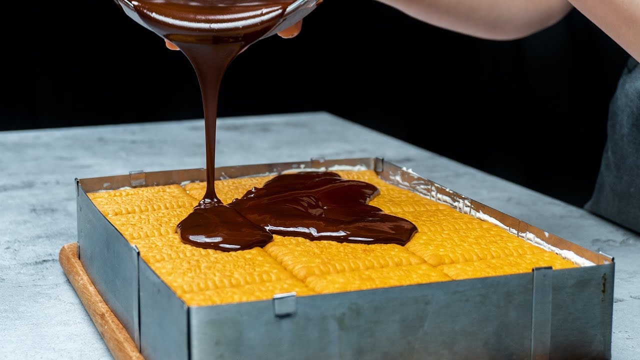 Så förvandlar du vanliga kex till en fantastisk kinder-tårta (utan ugn)