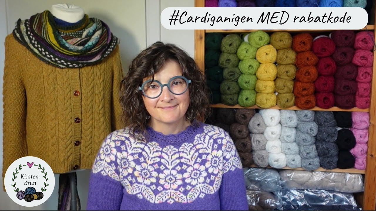 #Cardiganigen med rabatkode