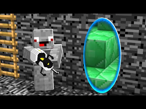 Ich Verstecke ein Emerald Portal 🤭 in Minecraft MODS BEDWARS