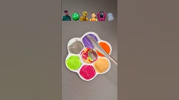 Guess the final Color of Squid Game 2 #satisfying #squidgame #shorts #oddlysatisfying