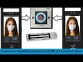 Connection of  Speedface5 (2 devices) with No touch switch and EM lock | Speedface5 connection