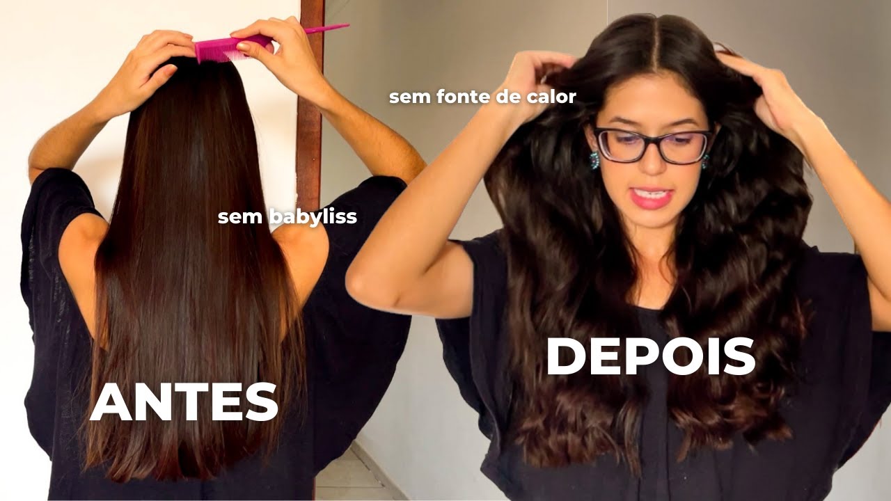 A MELHOR TÉCNICA PARA ONDULAR O CABELO SEM BABY LISS! - YouTube