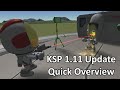 KSP 1.11 Update - Quick Overview