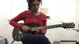 Maathe Malayadhwaja Khamas Carnatic electric guitar