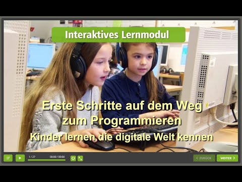 Erste Schritte auf dem Weg zum Programmieren - Lernmodul - WBF