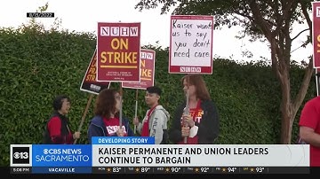 Bargaining continues between Kaiser Permanente and union leaders