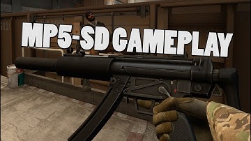 MP5 Returns to Counter strike! (MP5-SD gameplay)