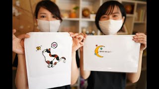 お子様と一緒に♪100均のガラス絵の具を使ってステンドグラス作り！！