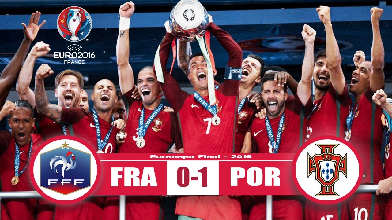 PORTUGAL CONQUISTA A EUROCOPA  França 0 x 1 Portugal Final EURO