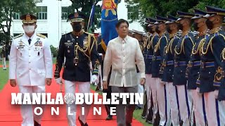 Arrival honors of President Ferdinand Marcos Jr. at Malacañang Palace