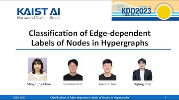 Classification of Edge-dependent Labels of Nodes in Hypergraphs (KDD 2023)