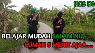 TUTORIAL salam NU pencak silat Pagar Nusa beginners (picis green)