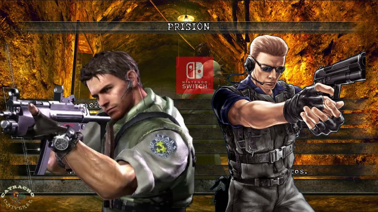 La prisión (932,257) Albert Wesker (S.T.A.R.S) & Chris Redfield (S.T.A.R.S) | RE5 | NS