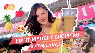 FRUIT MARKET SHOPPING SA TAGAYTAY 😋🍌🍍🍉🍈 Philippines I KC CONCEPCION