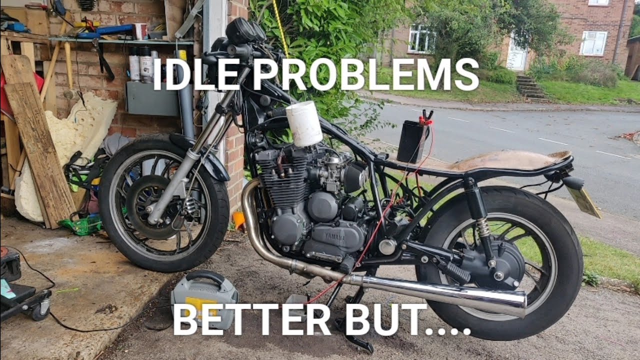 Проблемы с холостым ходом у Yamaha XJ650 1980 года. Лучше, но...