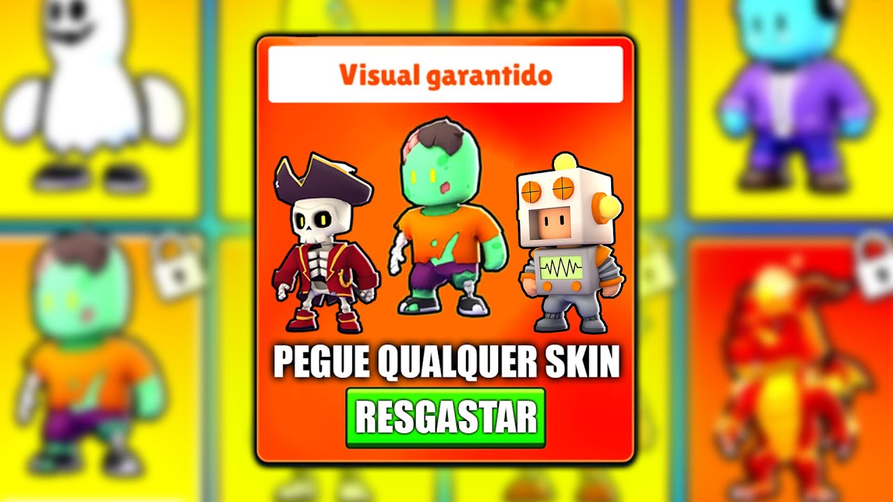 RESGATEI TODAS AS SKINS DE HALLOWEEN DISPONÍVEIS NA LOJA DO STUMBLE GUYS! 