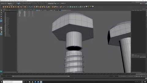 Q&A about 3D Modeling in Maya 2020 II Modeling Nut and Bolt