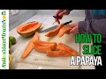 How to Slice a Papaya Video - Antioxidant-fruits