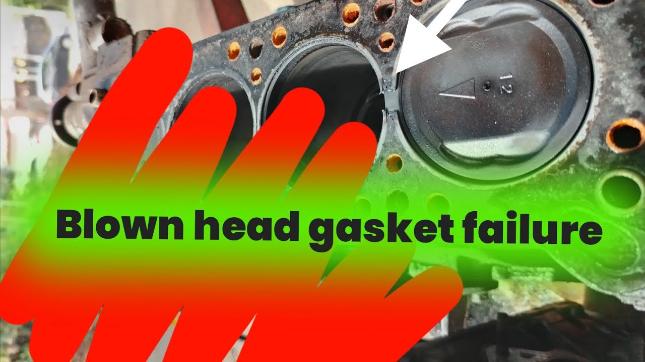 Blown head gasket failure (4G12 engine) part 01 - YouTube