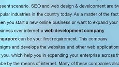 Web Development Company Singapore