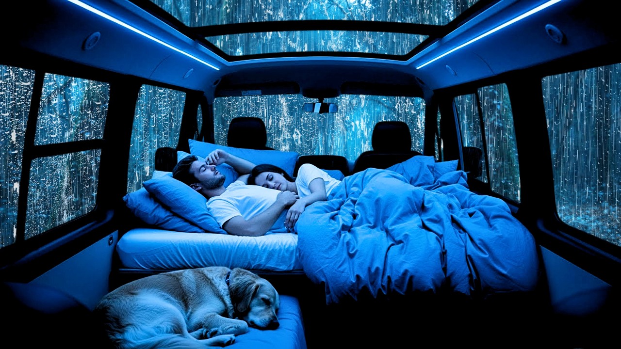 Améliorez la qualité de votre sommeil grâce aux sons de pluie torrentielle et de tonnerre