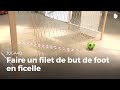 Fabriquer un filet en ficelle | Jugaad