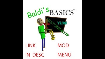 BALDIS BASICS MOD MENU QUICK INFO CREDITS TO FASGUY