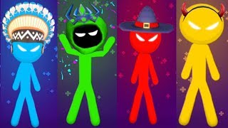 THE STICKMAN MINI GAMES TOURNAMENT Gameplay Walkthrough STICKMAN PARTY Android Game screenshot 5