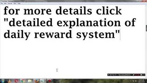 How to Participant in Daily Reward System in pokemonpets tutorial